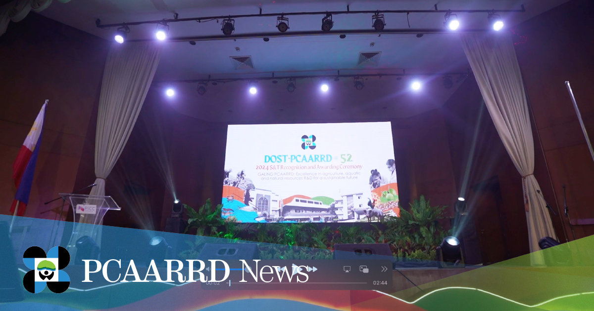 DOST-PCAARRD @ 52, soldiers on towards a vision of a sustainable future